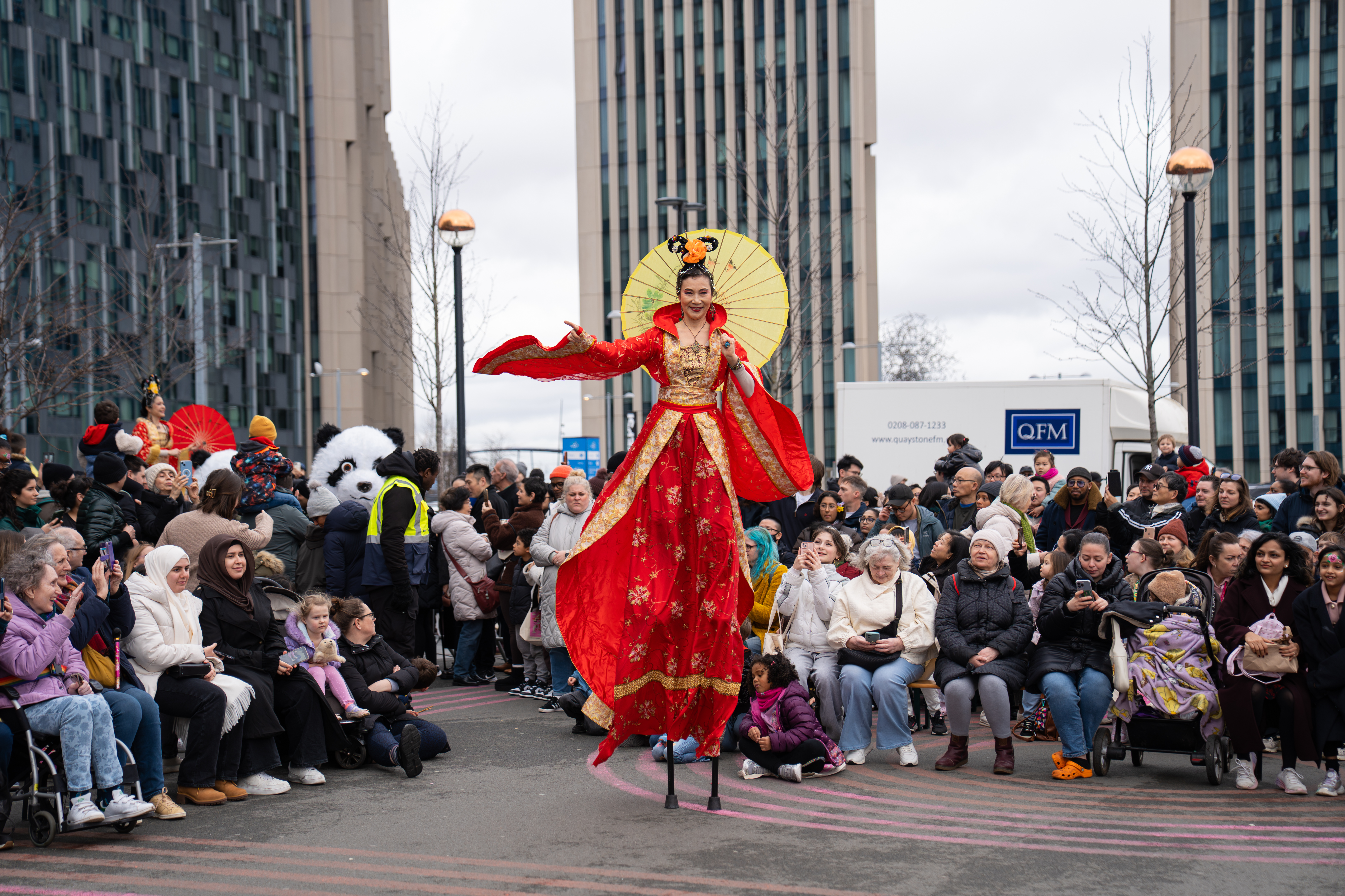Interactive cultural installations and activations throughout the day